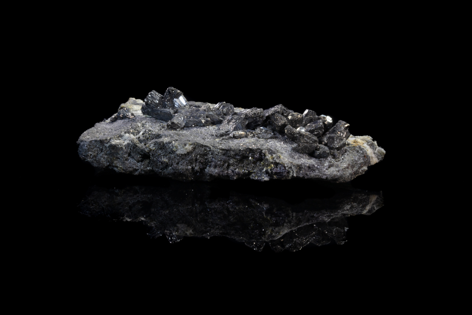 Stephanite Silver Stephanite - Rock of Science